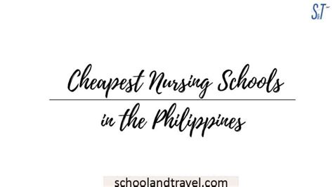 apcas nursing tuition fee|10 Cheapest Nursing Schools in the Philippines (FAQs) .
